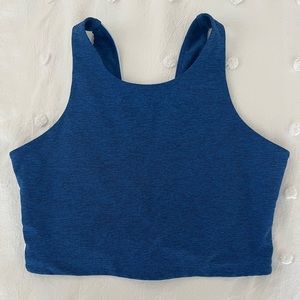 Outdoor Voices Venus Crop Top in Deep Sea